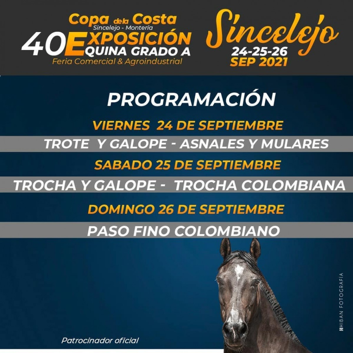 40 COPA DE LA COSTA FERIA EQUINA GRADO A - SINCELEJO