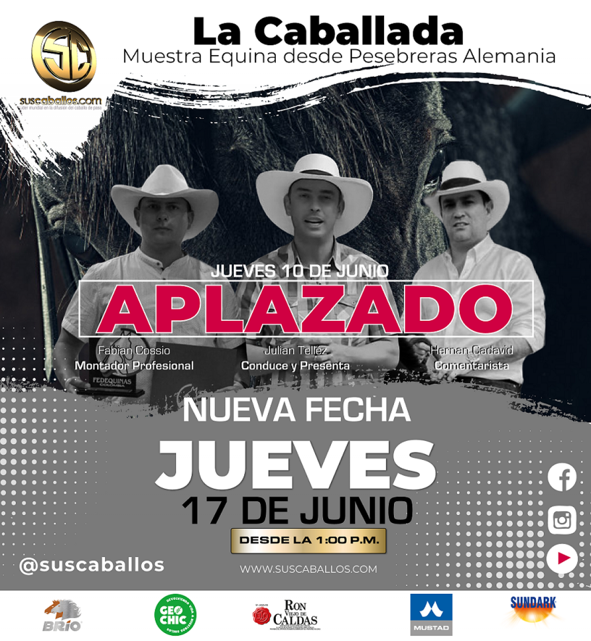 APLAZADA Muestra Virtual Equina desde @pesebrerasalemania