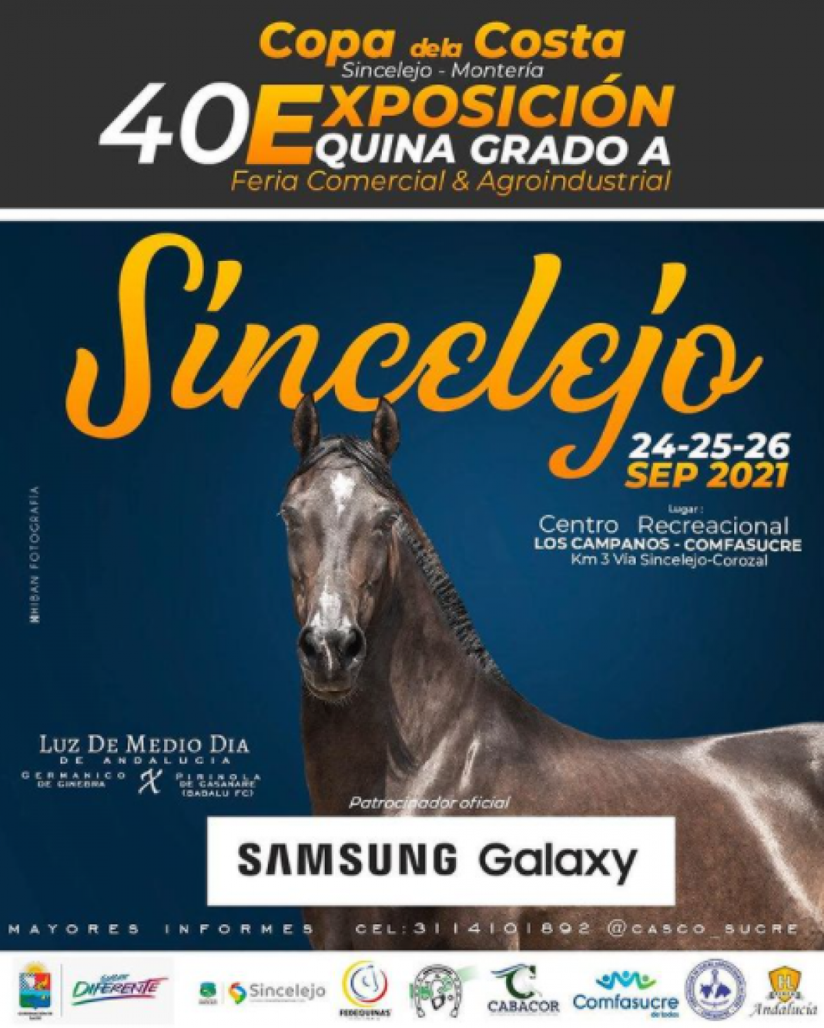 Copa de la Costa Sincelejo - Monter&iacute;a 40 Exposici&oacute;n Equina Grado A Feria Comercial Agroindustrial