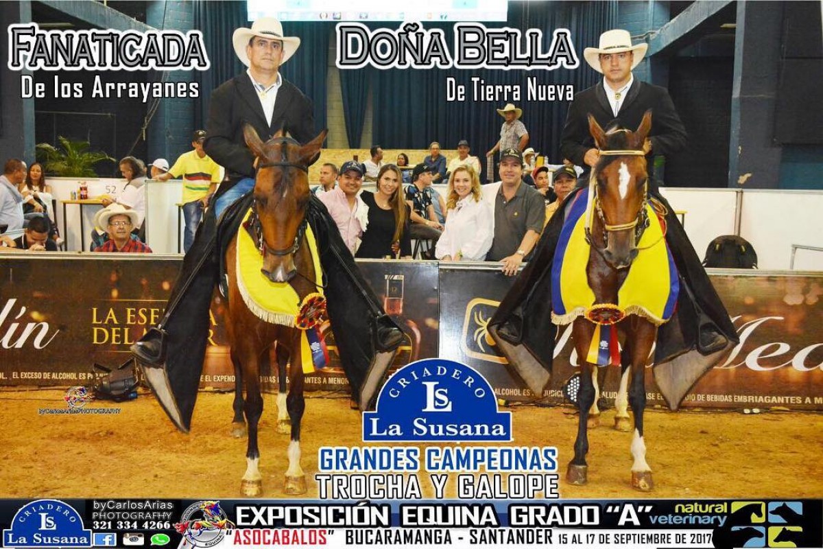 V&Iacute;DEO:El Criadero la Susana Repite Triunfo, Trocha Y Galope, Bucaramanga 2017