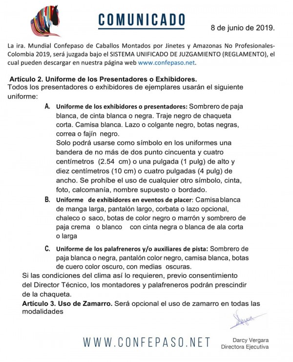 https://www.suscaballos.com/Aquí Te Recordamos Como Debe Ser El Uniforme de los Exhibidores en La Mundial