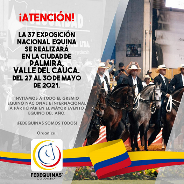 https://www.suscaballos.com/¡ATENCIÓN! La 37 Exposición Nacional Equina se realizará en la ciudad de Palmira