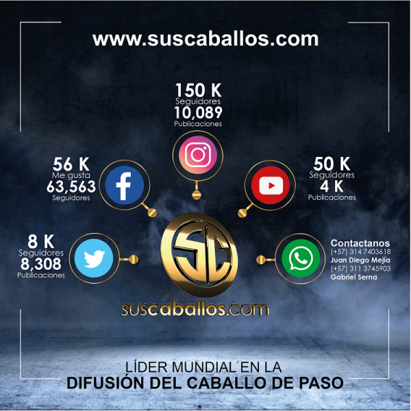 https://www.suscaballos.com/De la mano de ustedes seguimos creciendo y mejorando día a día. 