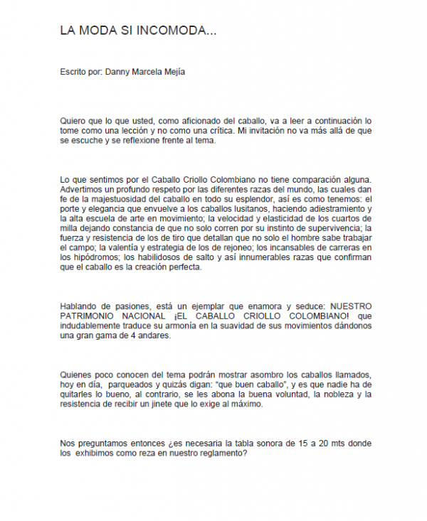 https://www.suscaballos.com/La Moda Si Incomoda..
