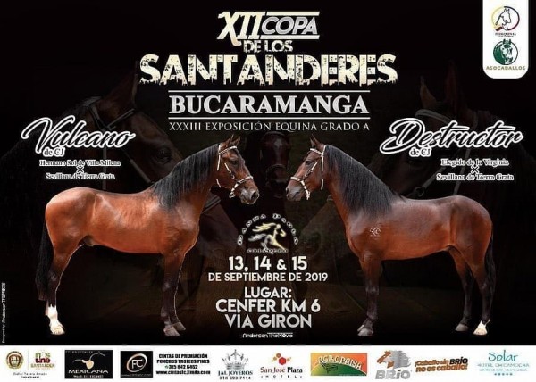 https://www.suscaballos.com/TRANSMISI&Oacute;N XII Copa de los Santanderes - Bucaramanga Del 13 al 15 de Septiembre