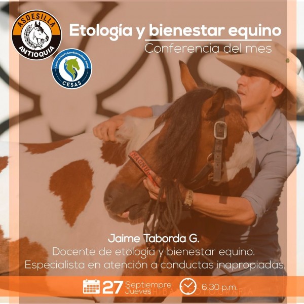 https://www.suscaballos.com/Conferencia Asdesilla 27 De Septiembre: Etología Y Bienestar Equino