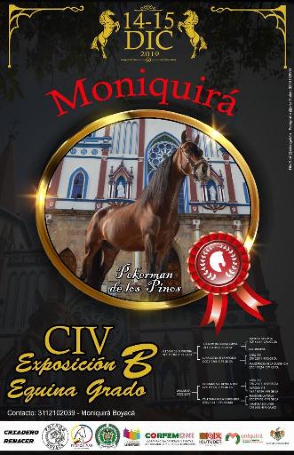 https://www.suscaballos.com/TRANSMISIÓN CIV Exposición Equina Grado B Moniquirá - Boyacá, 14 y 15 Diciembre