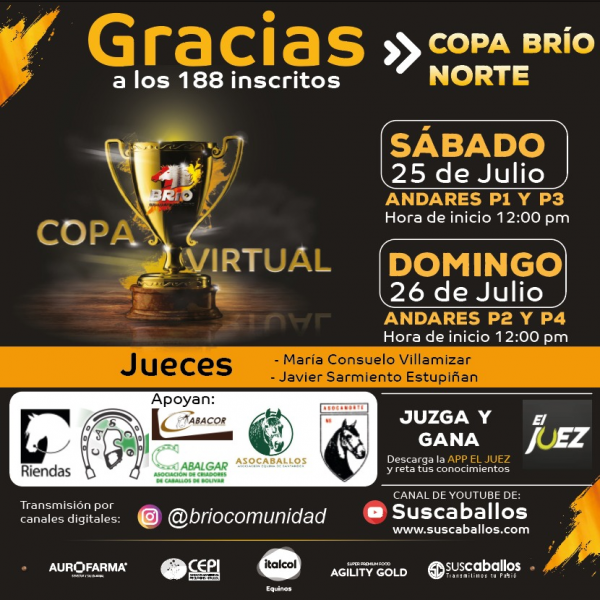 https://www.suscaballos.com/COPA VIRTUAL BRIO NORTE
