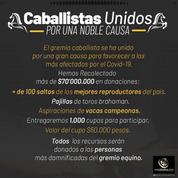 https://www.suscaballos.com/CABALLISTAS UNIDOS POR UNA NOBLE CAUSA
