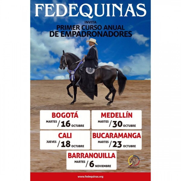 https://www.suscaballos.com/Fedequinas: Prográmate Para El 1er Curso Anual De Empadronadores